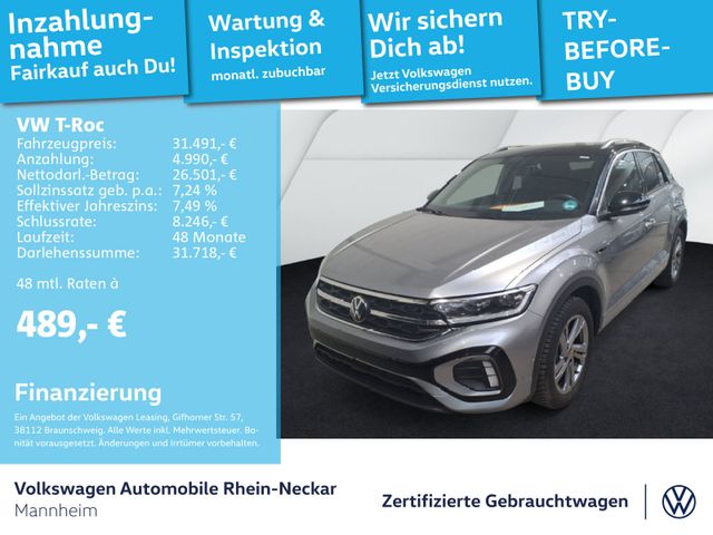 Volkswagen T-Roc 2.0 TDI R-Line DSG Navi AHK Kamera uvm