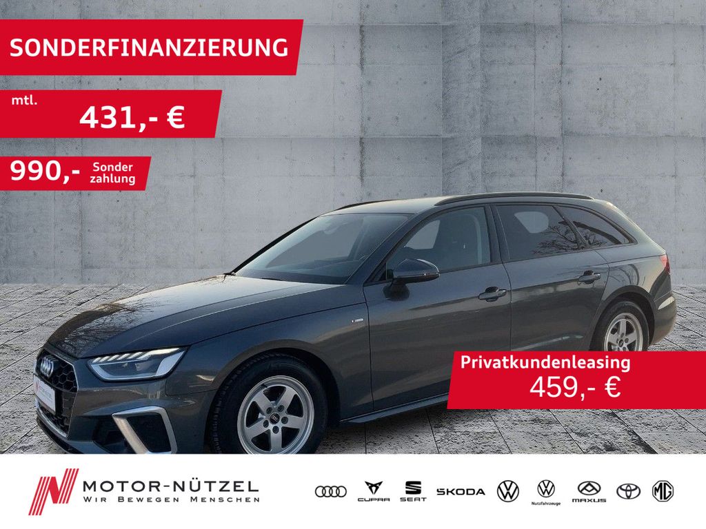 A4 Avant 35 TFSI S-TR S-LINE LED+NAV+RFK+GRA+SHZ