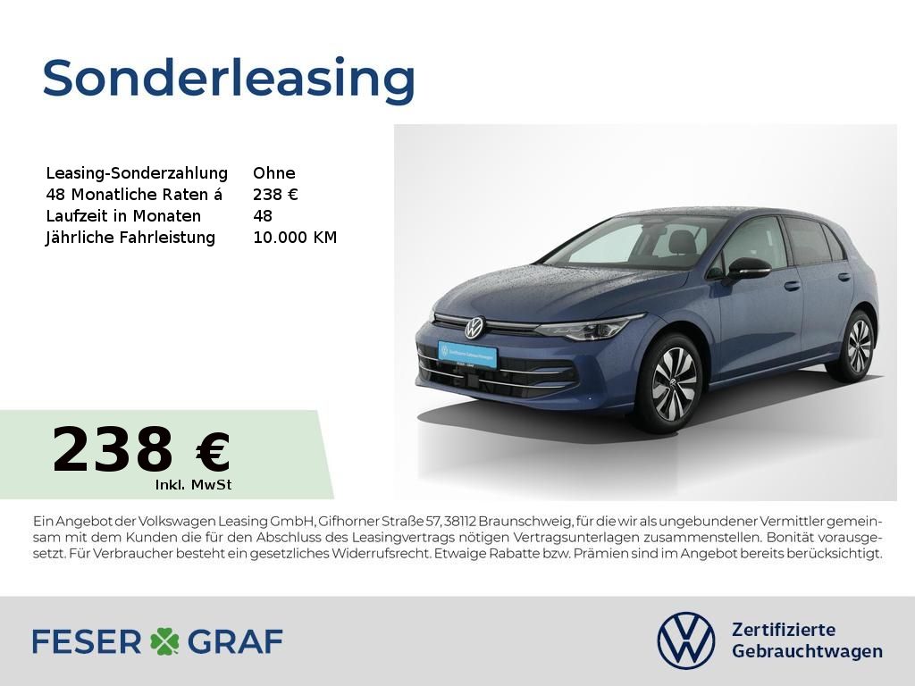 Volkswagen Golf 8 Goal 2.0 TDI DSG Navi AHK Kamera LED SiHz