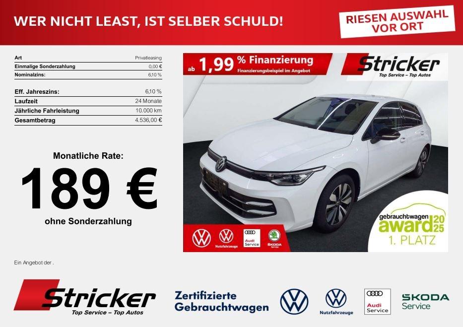 Volkswagen Golf Goal 1.5eTSI DSG 189,-ohne Anzahlung Navi A