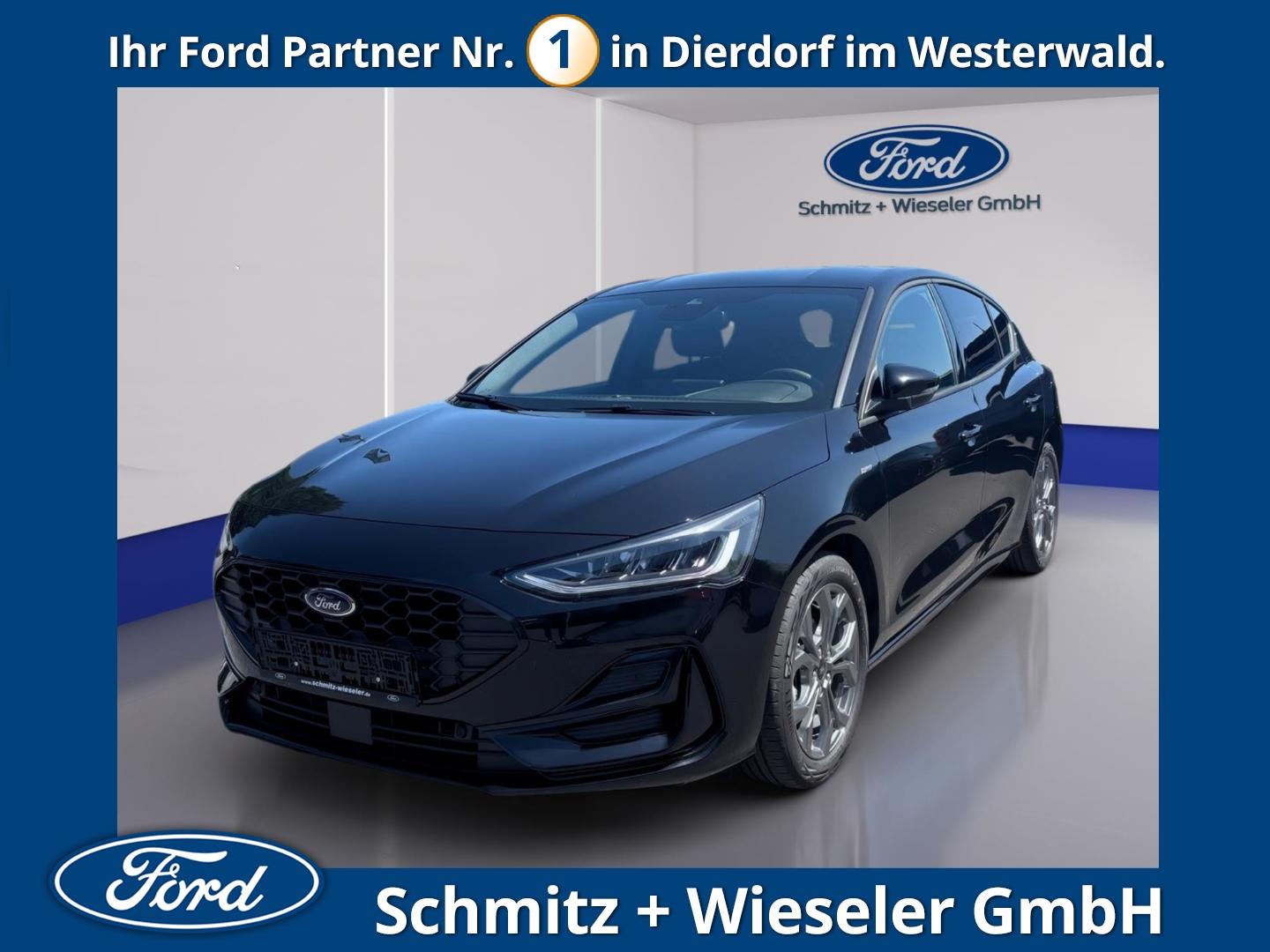 Ford Focus ST-Line 1.0 EcoBoost 125PS B&O Sound Kamer