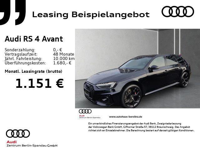 Audi RS4 Avant *MATRIX*PANO*HuD*B&O*NAV+*ACC*Virt.C+*