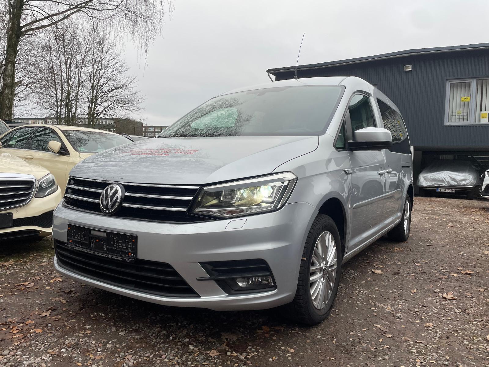 Volkswagen Caddy Maxi DSG Navi PDC Rampe LED Xenon