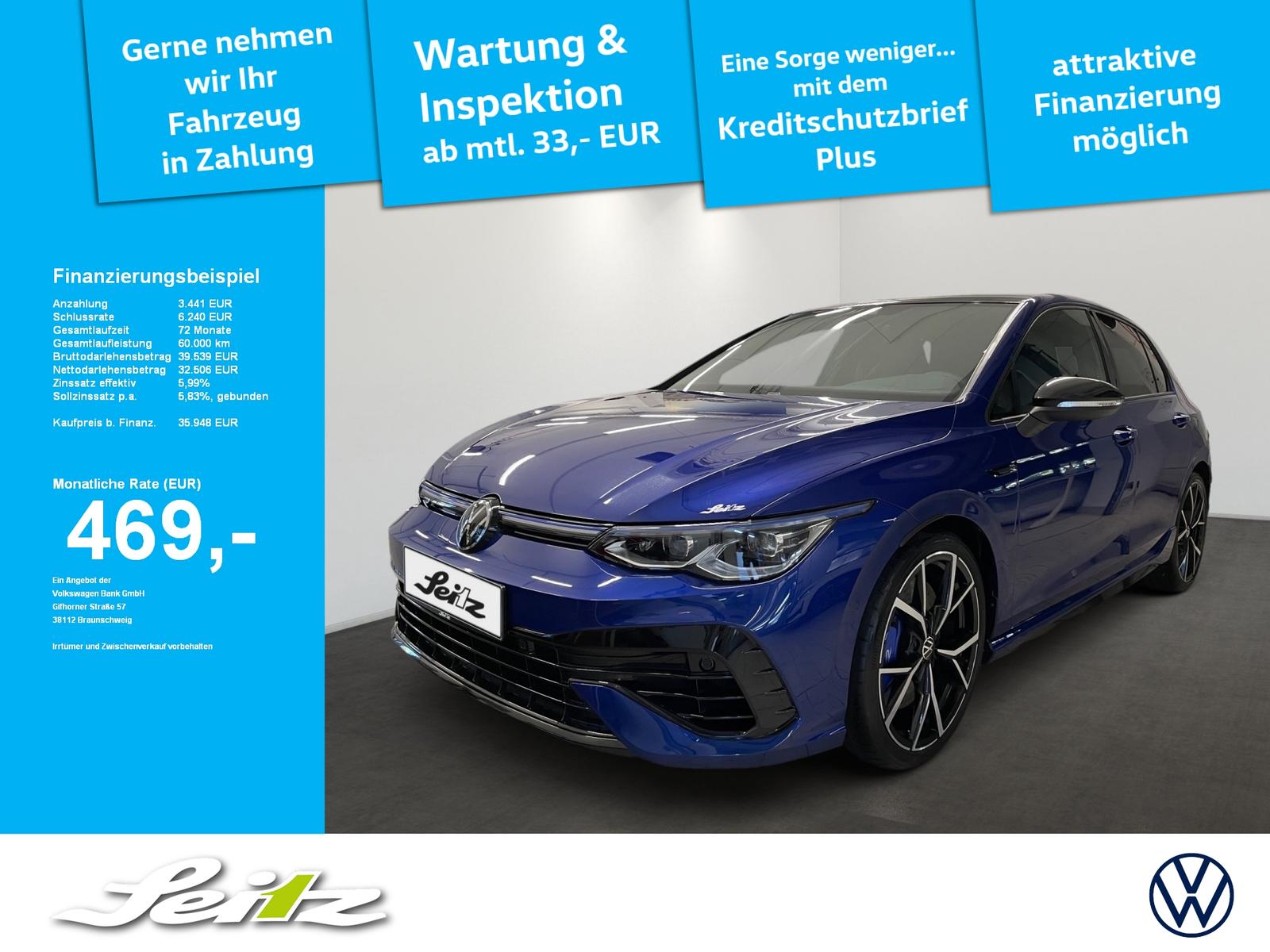 Volkswagen Golf VIII 2.0 TSI 4M R *MATRIX*HARMAN*KAMERA*