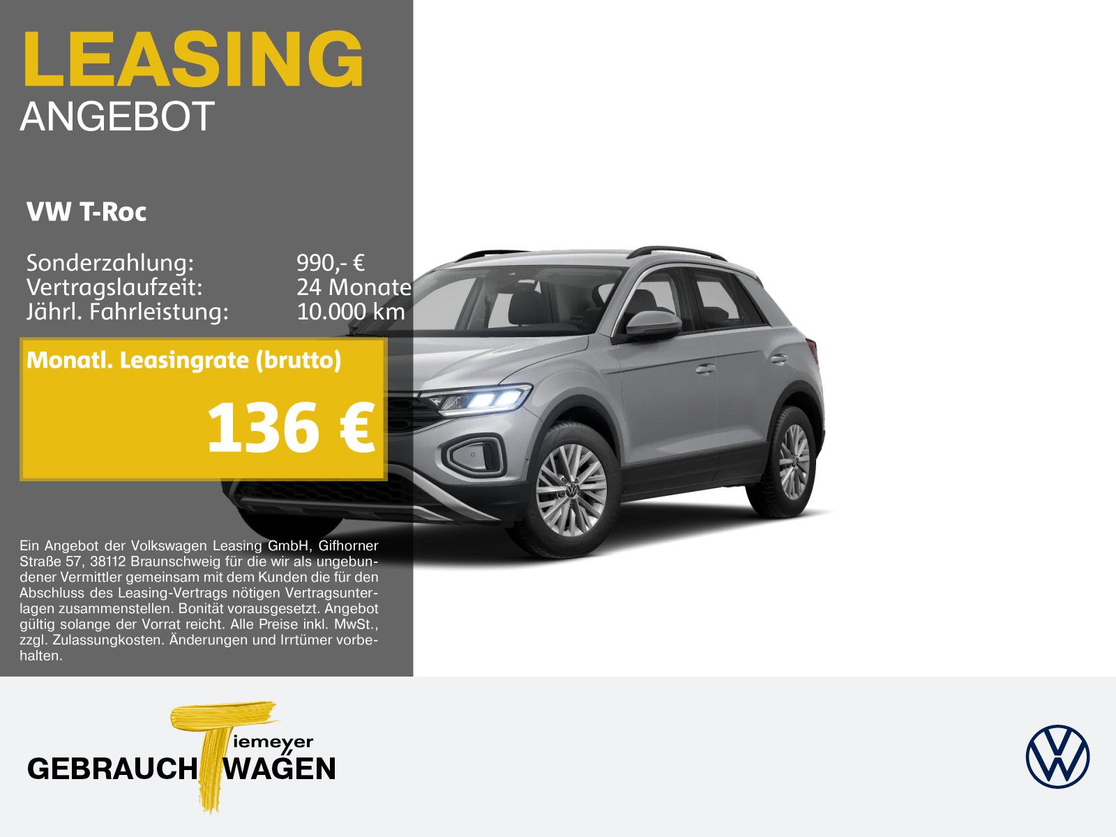 Volkswagen T-Roc 1.0 TSI LIFE ST.HEIZ NAVI SITZHZ LED foto 1
