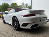 Porsche 991 911 Turbo S Cabriolet, Approved, Naturleder - Porsche: Weiß, 911 Turbo