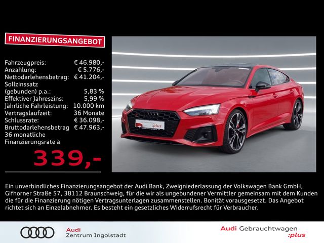 Audi S5 Sportback TDI MATRIX Pano STHZG S-Sitze AHK