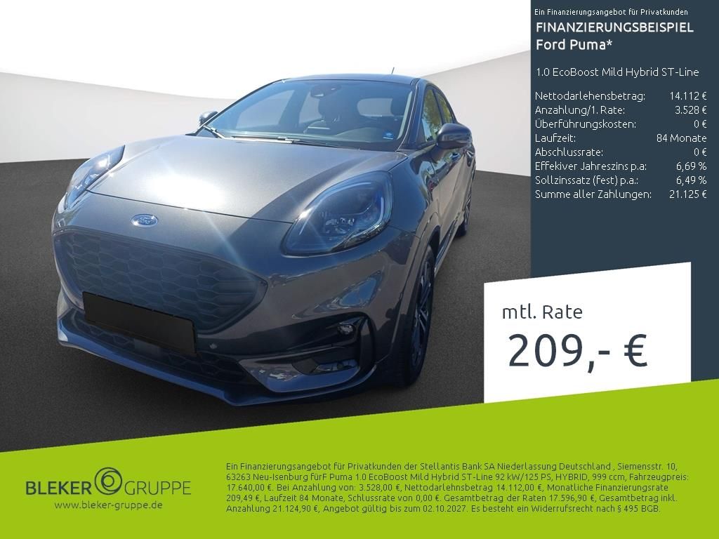 Ford Puma 1.0 EcoBoost Mild Hybrid ST-Line