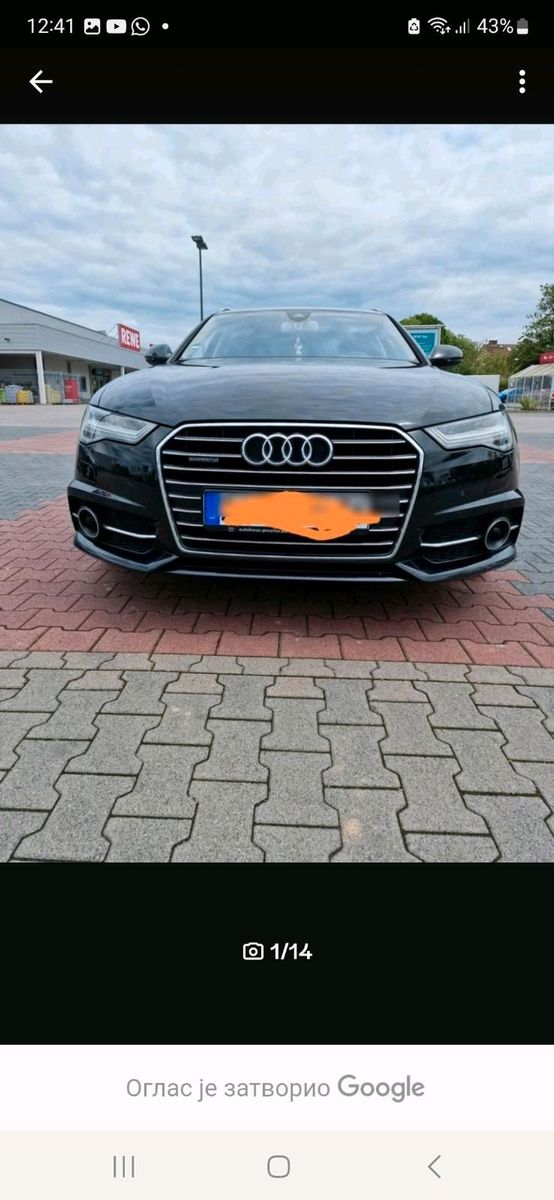 AUDI Auto Audi A6 Avant 3.0 TDI s-line