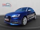 Audi A1 1.0TFSI SPORT ULTRA+S-LINE+BI-XENON+NAVI - mit Benzin-Antrieb: Blau, Teilleder, Kleinwagen