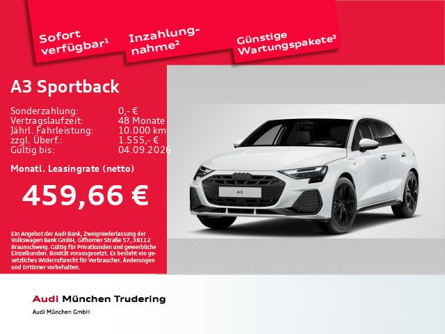Audi A3 Sportback S line TFSI e 150 kW S tronic