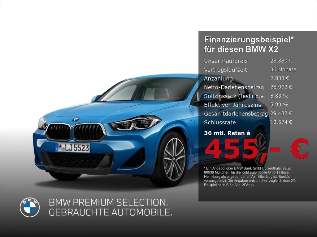 BMW X2 sDrive 20i M Sport Anhängerkupplung Head UP
