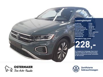 Volkswagen Leasingangebot: Volkswagen T-Roc Cabriolet GOAL 1.5TSI 150PS DSG ACC.5J-G.N