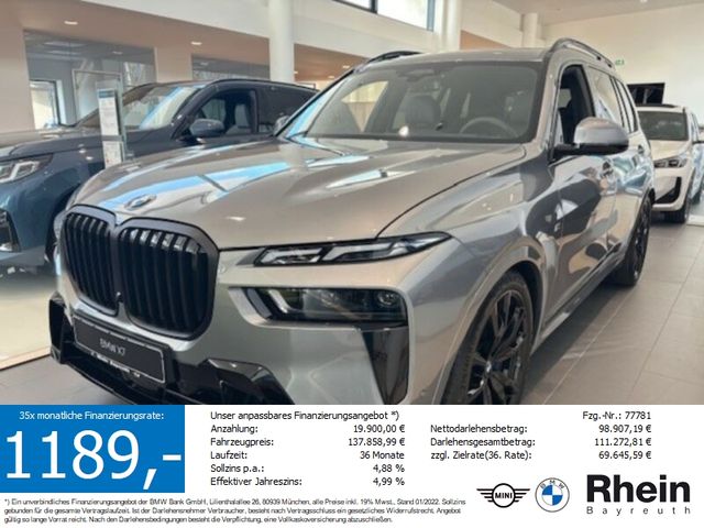 BMW X7 xDrive40d M Sportpaket