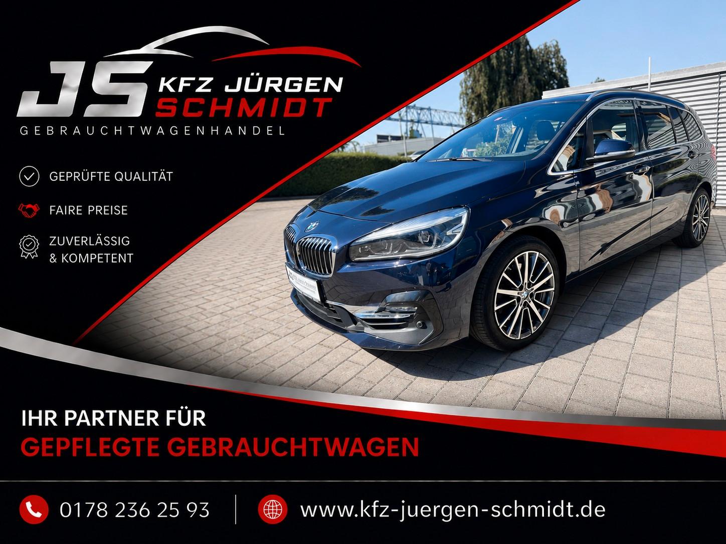 BMW 220 i 2 Gran Tourer Luxury Line Head Up Leder