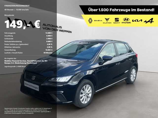 SEAT Ibiza Style 1.0 TSI SHZ,PDC,Kamera