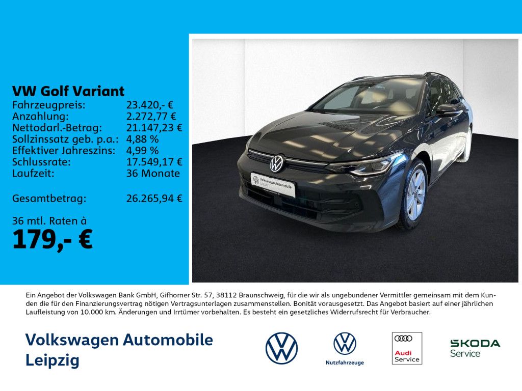 Golf VIII Variant 1.5 TSI Life *ACC*HuD*Navi*SHZ