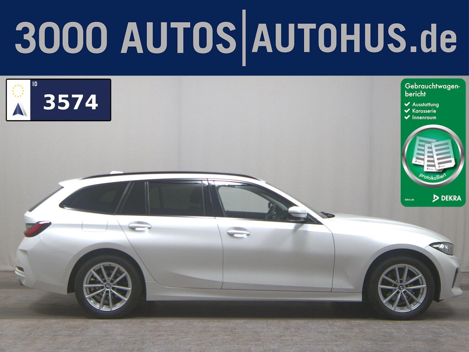 BMW 320dA Touring T-Leder Navi LED PDC SHZ