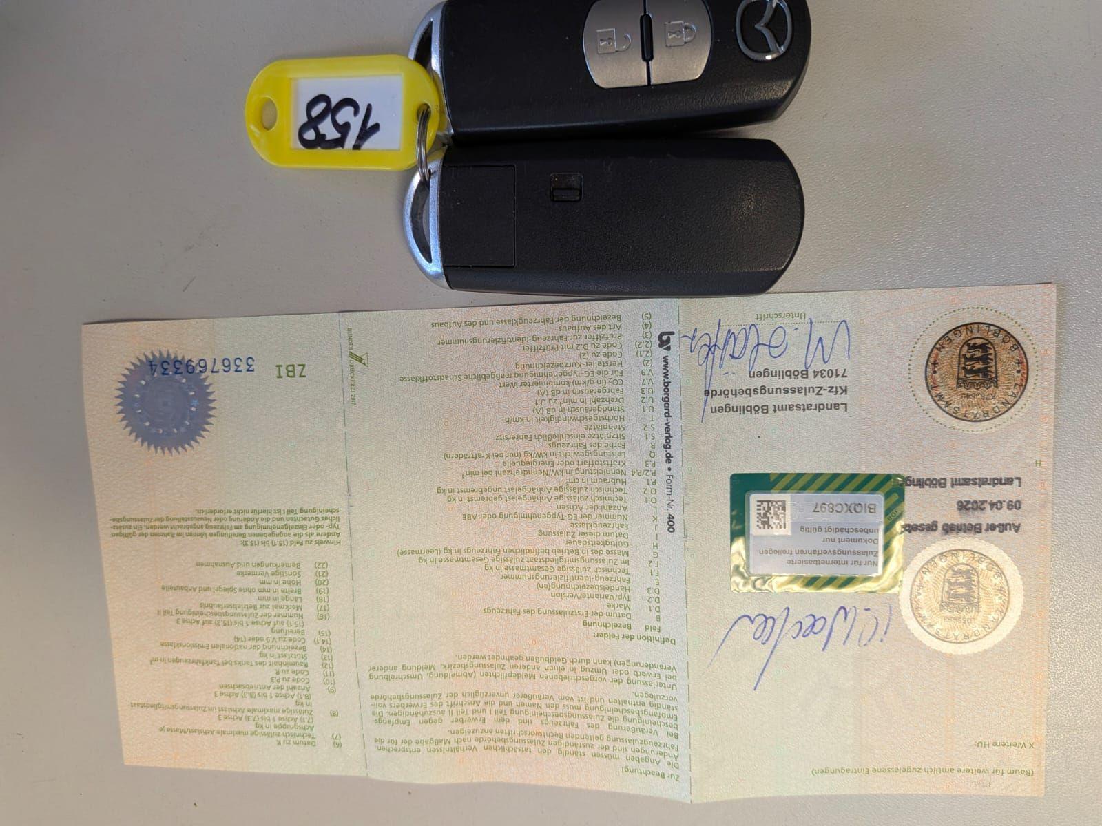 Mazda 3 Signature Automatik 2.0 Unfallschaden