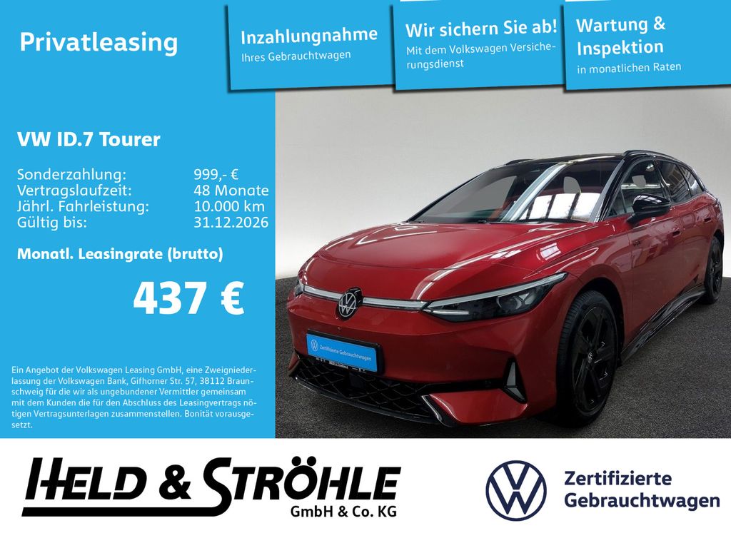 ID.7 Tourer GTX 4M AHK MATRIX HuD WÄPU 360°KAM