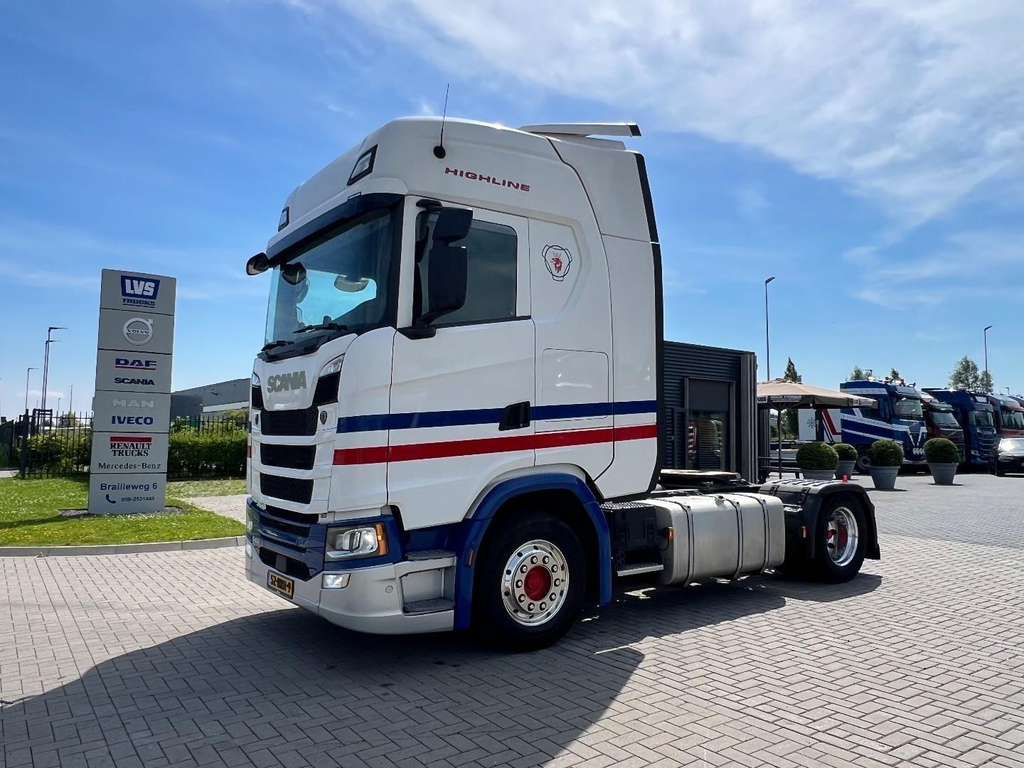 Scania S450 4x2 trekker Retarder / Standclima