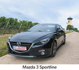 Mazda 3 Lim. Sports-Line 59 tkm top Ausstattung - Mazda 3: Top