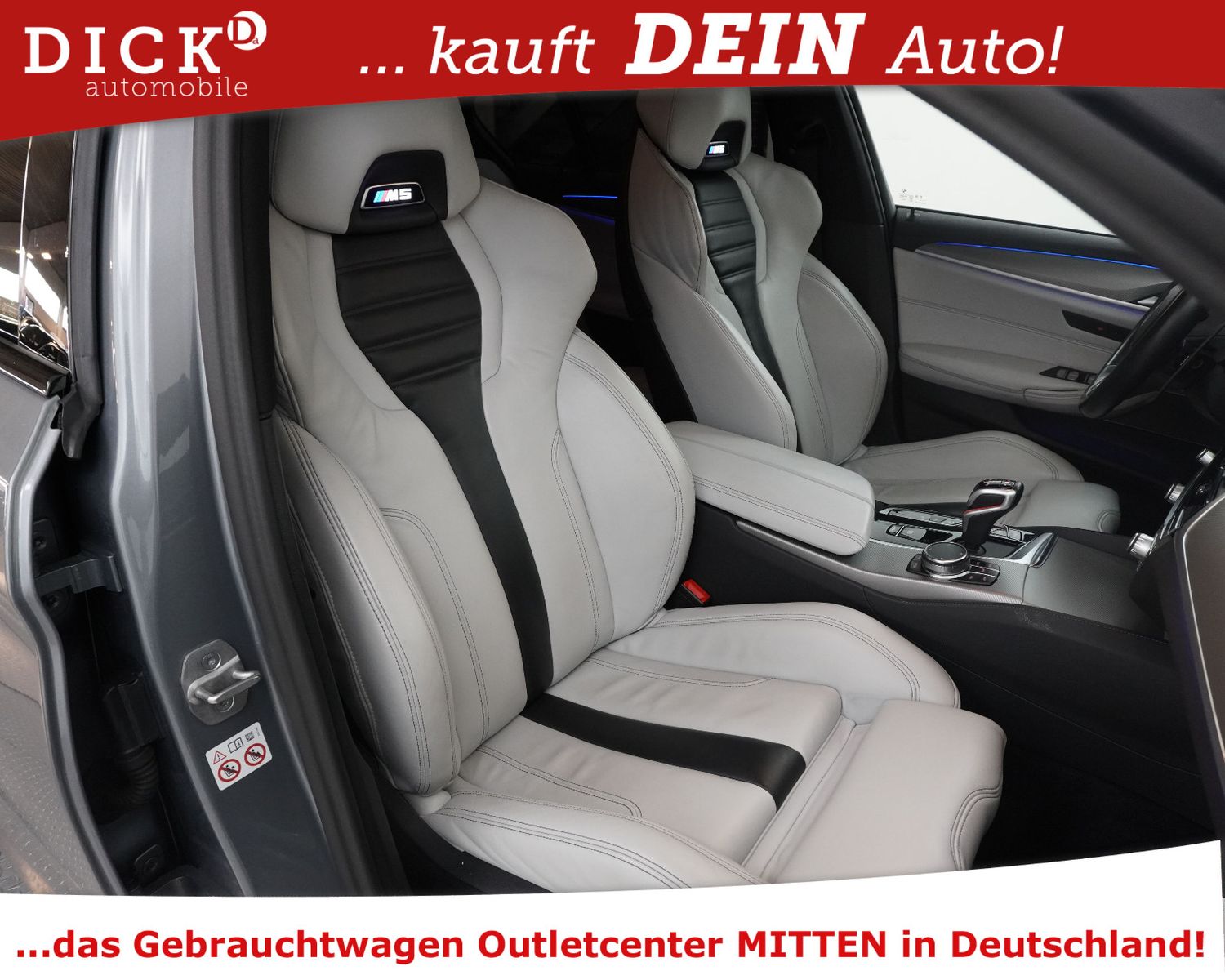 Fahrzeugabbildung BMW M5 xDr SOFT+HEAD+MULTIKON+360+MEMO+H&K+ACC+VIRTU