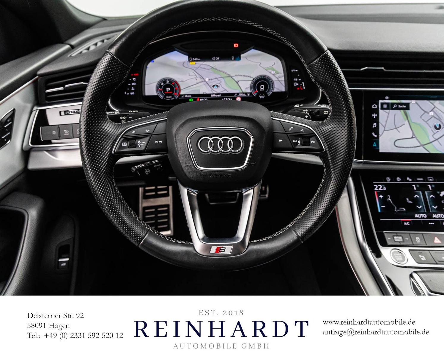 Audi Q8 50TDi Q 2x S LINE BLACK HD-MATRIX/22/ACC/360°