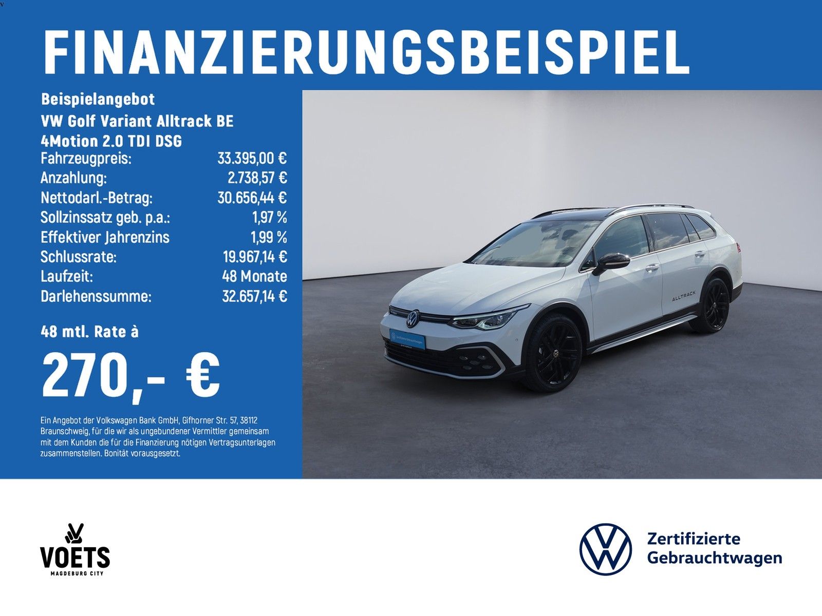 Volkswagen Golf Variant Alltrack BE 4Motion 2.0 TDI DSG AHK foto 1