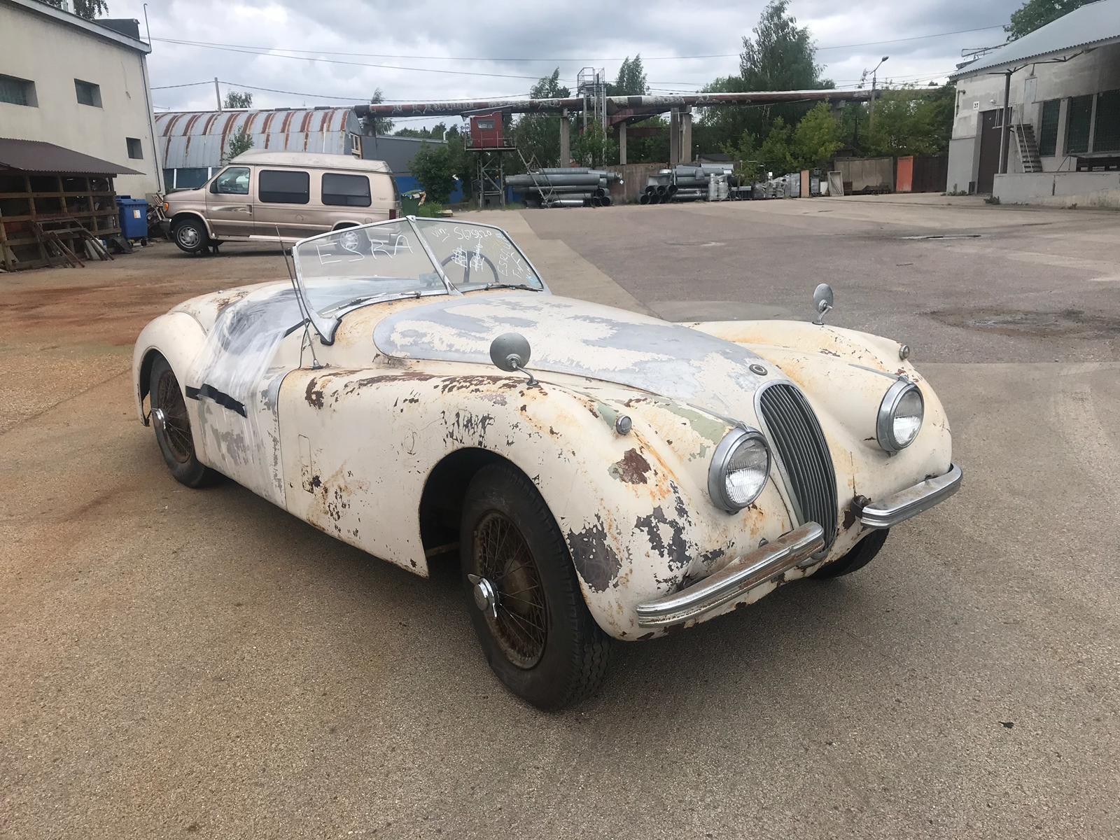 Jaguar XK120ots matching, z.Restaurieren