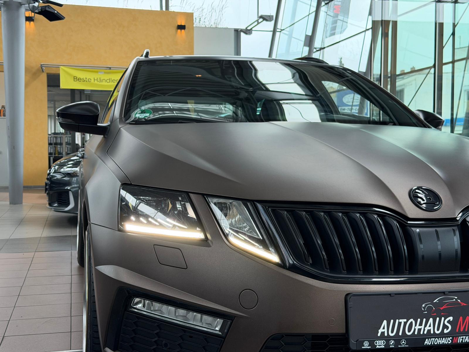 SKODA OCTAVIA COMBI RS 2.0 TSI DSG 230CH - BLACK DESIGN - JANTES BORBET - ENTRETIEN SKODA
