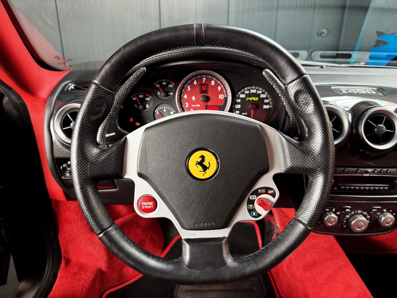 Fahrzeugabbildung Ferrari F430 F1 + Grigio Silverst. + 2.Hand + Scheckheft