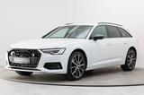 Audi A6 Avant 45 TFSI S line AHK Stdhz HUD Matrix 360 - Audi A6 mit Benzin-Antrieb: Weiß, Kombi