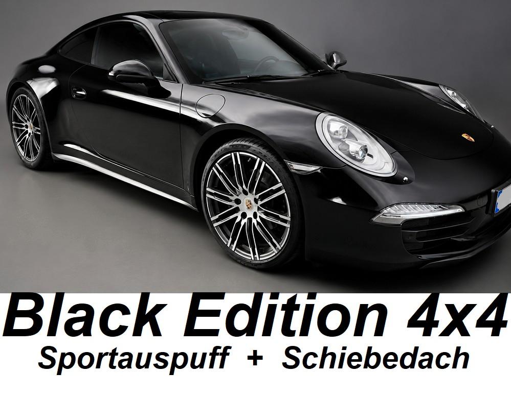 Porsche 991 Black Edition 4, Sitzbelüftung+Sportauspuff