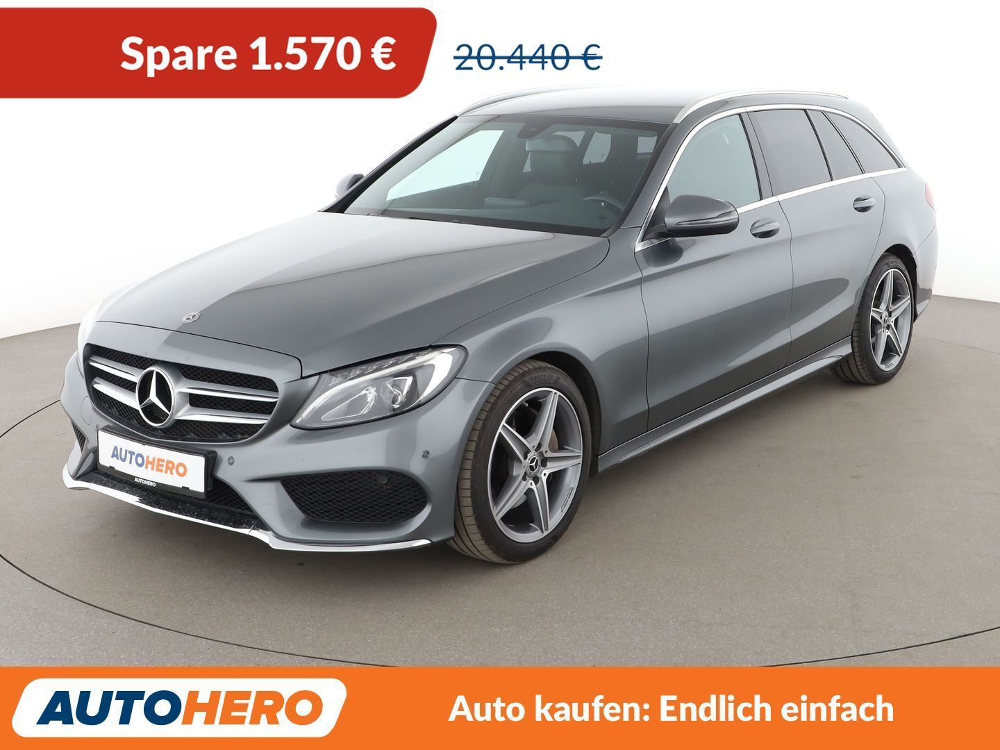 Mercedes-Benz C 180 CGI T AMG Line Aut.*LED*NAVI*TEMPO*CAM*PDC