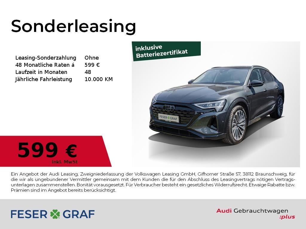 Audi Q8 Sportback 50 e-tron /Matrix/HuD/B&O/Pano/Opt.