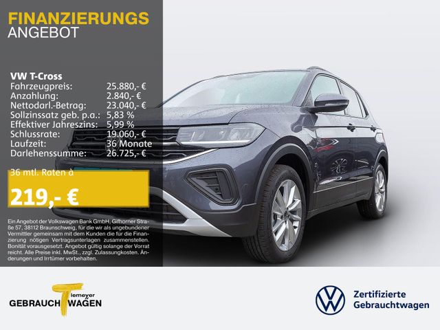 Volkswagen T-Cross 1.0 TSI DSG LIFE IQ.DRIVE LM17 APP-CON P