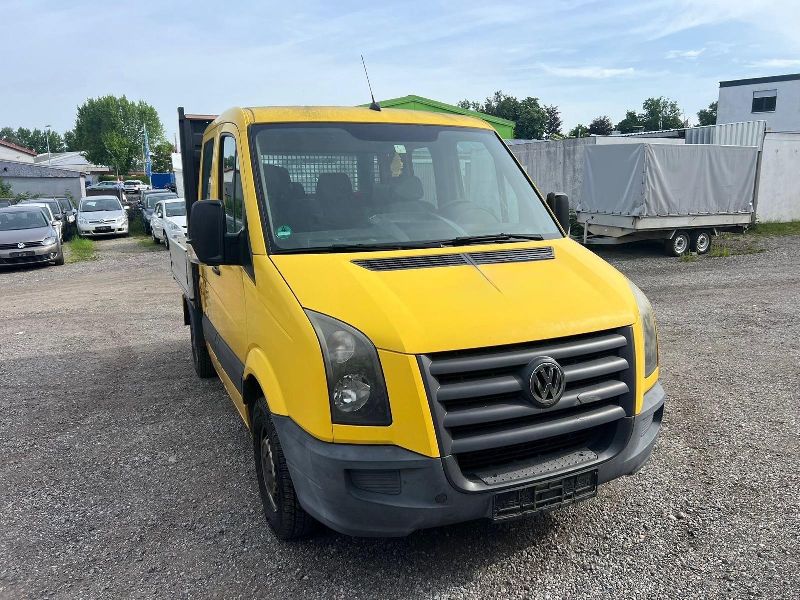 Volkswagen CRAFTER PRITSCHE DOPPELKABINE-LKW OFFENER KASTEN