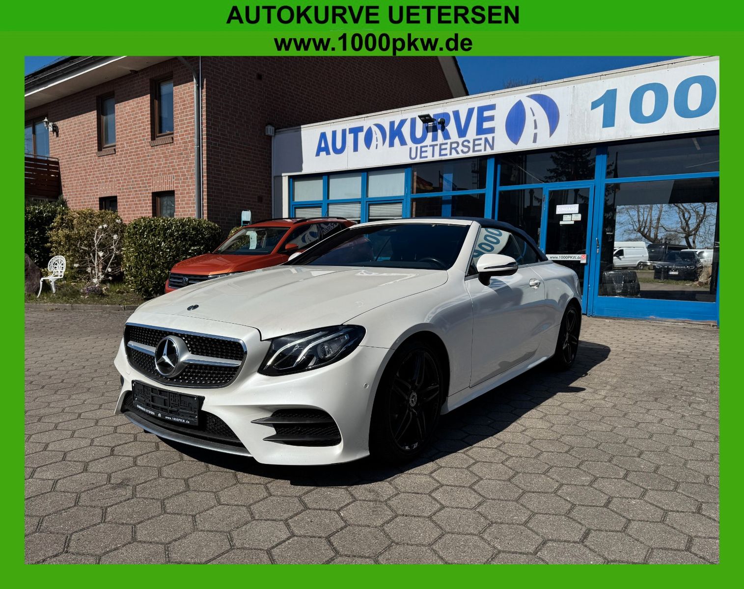 MERCEDES-BENZ E 220d Cabrio LED AMG LINE AIRSCARF KAMERA LEDER