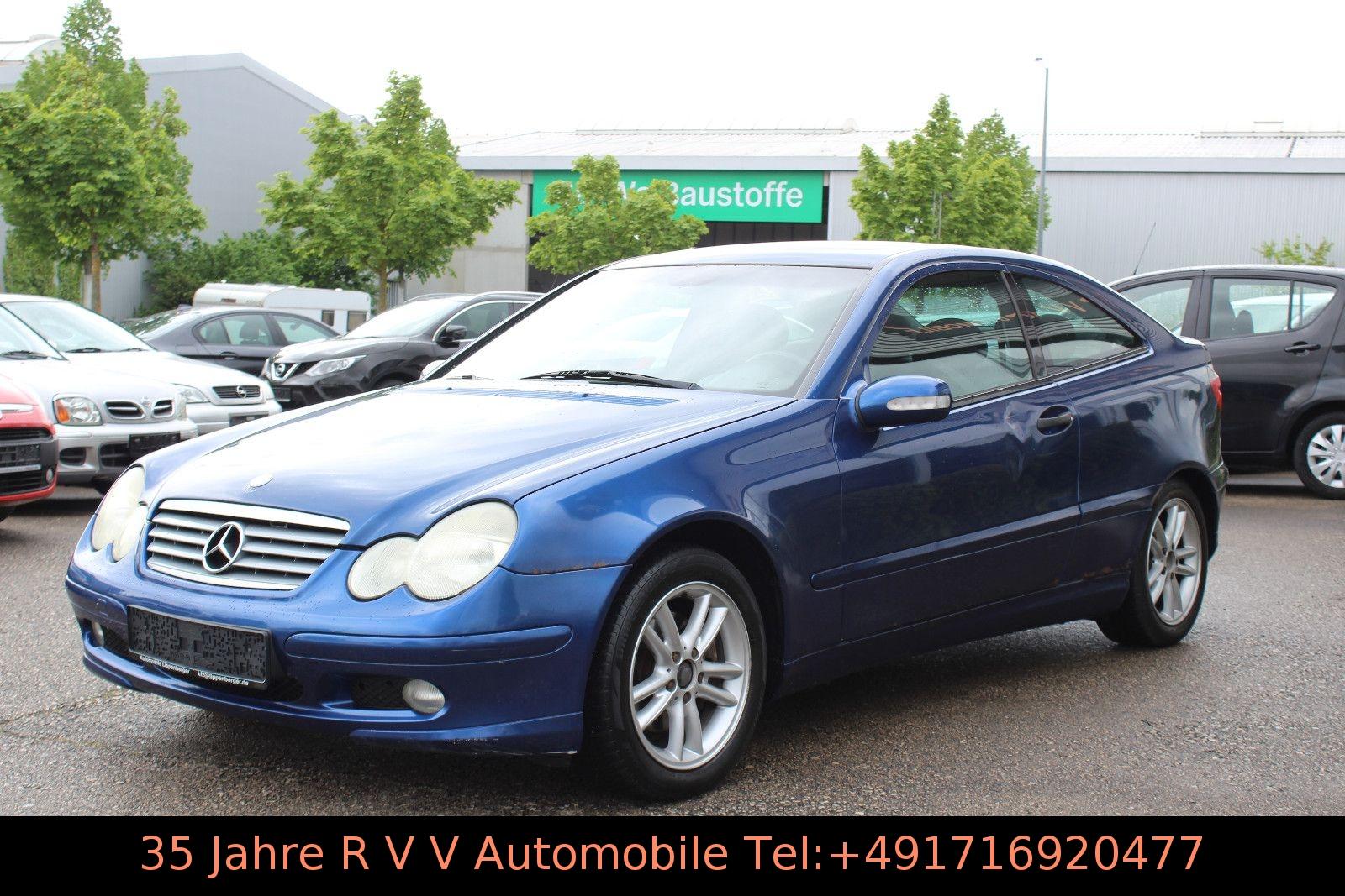 Mercedes-Benz C 180 Kompressor Sportcoupe, TÜV, 2.HD