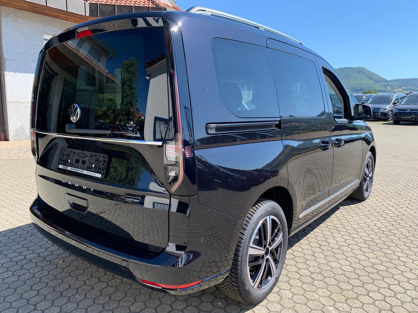 Volkswagen Caddy Style AHK ACC AppConnect Navi-Vorbereitung