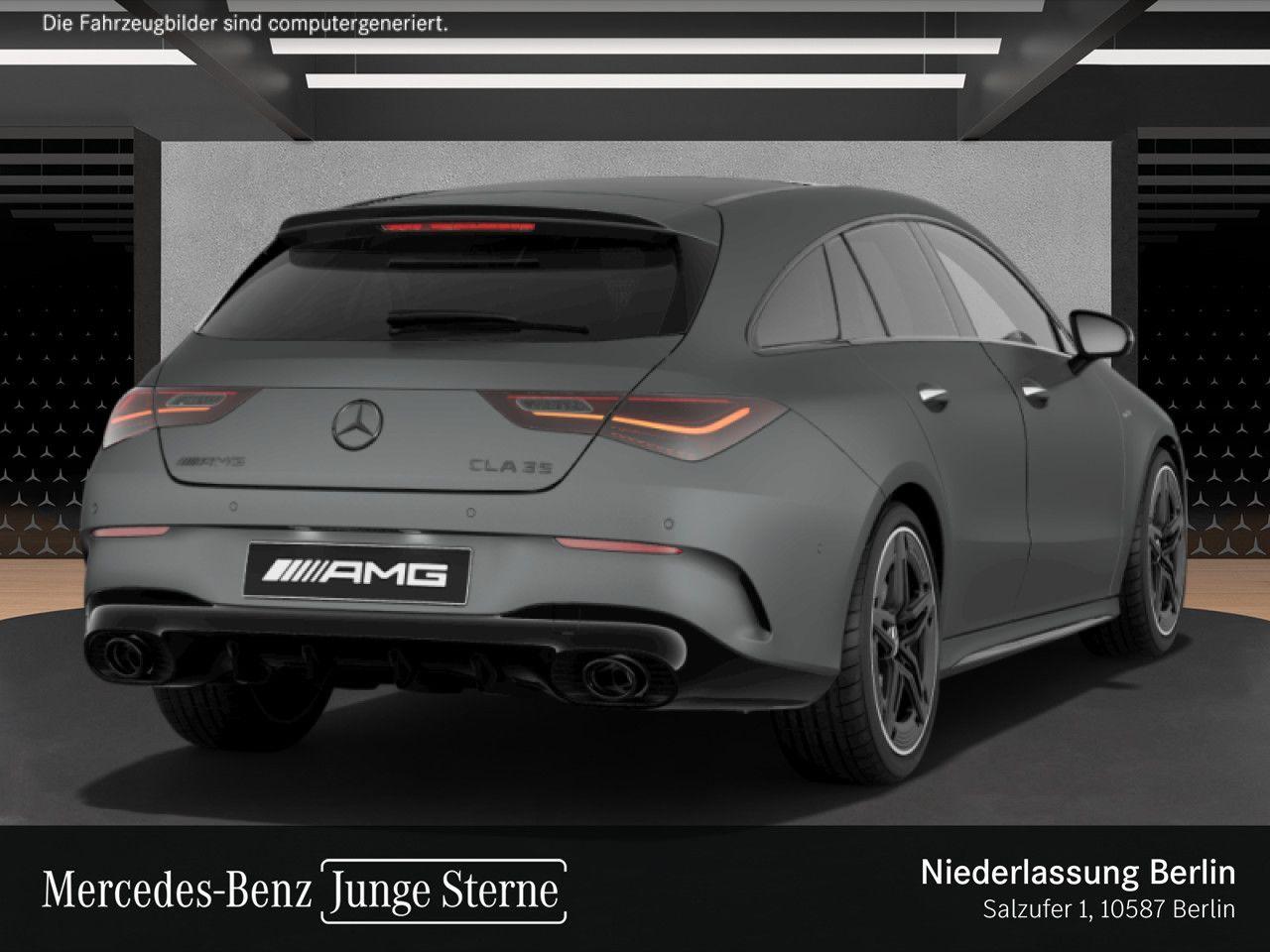 Mercedes-Benz CLA CLA35 4M SB AMG Prem/Night II/Pano/Dist/Keyl/Mem, миниатюра 4