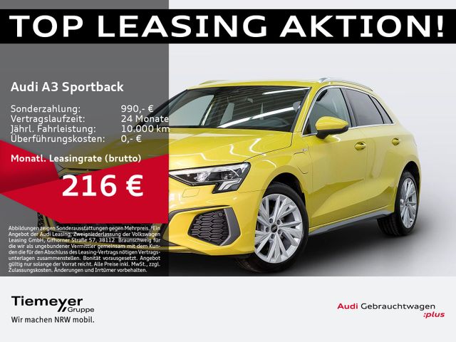 Audi A3 Sportback 40 TFSIe S LINE LED SPORTSITZE eKLA