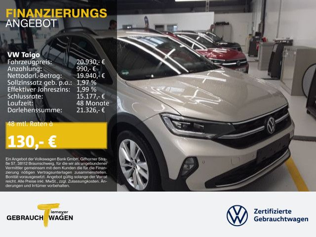 Volkswagen Taigo 1.0 TSI LIFE IQ.LIGHT KAMERA SITZH ALLWETT