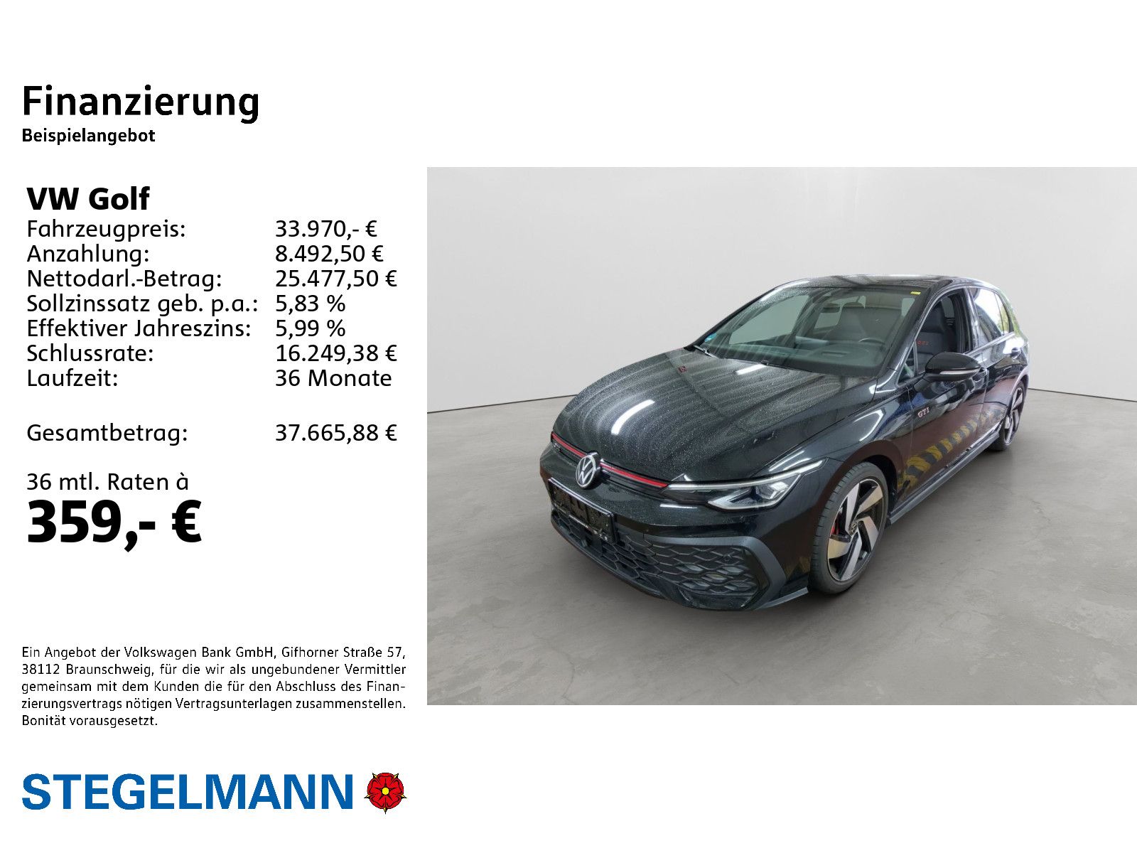 Volkswagen Golf VIII 2.0 TSI DSG GTI LED Kamera Head-Up Na foto 2