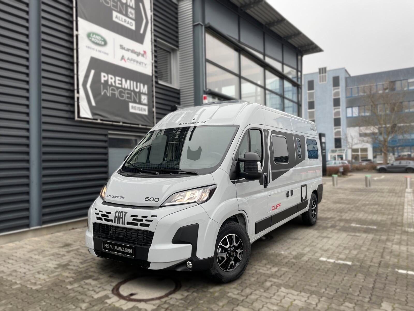 Sunlight Adventure Cliff 600  Camper mit Navi und Kamera