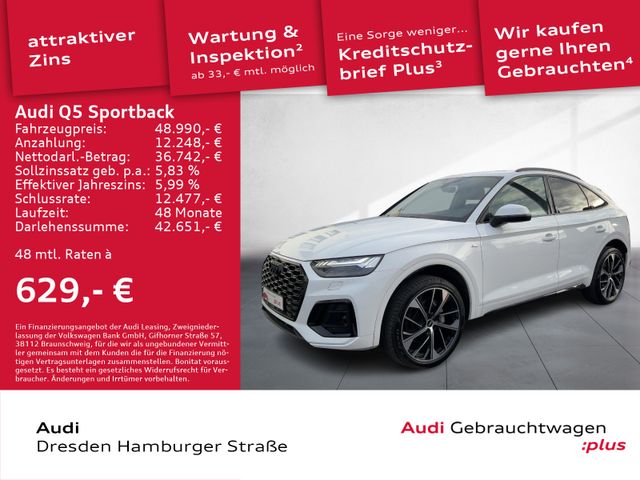 Audi Q5 Sportback 55TFSI e quat. S line Pano B&O AHZV