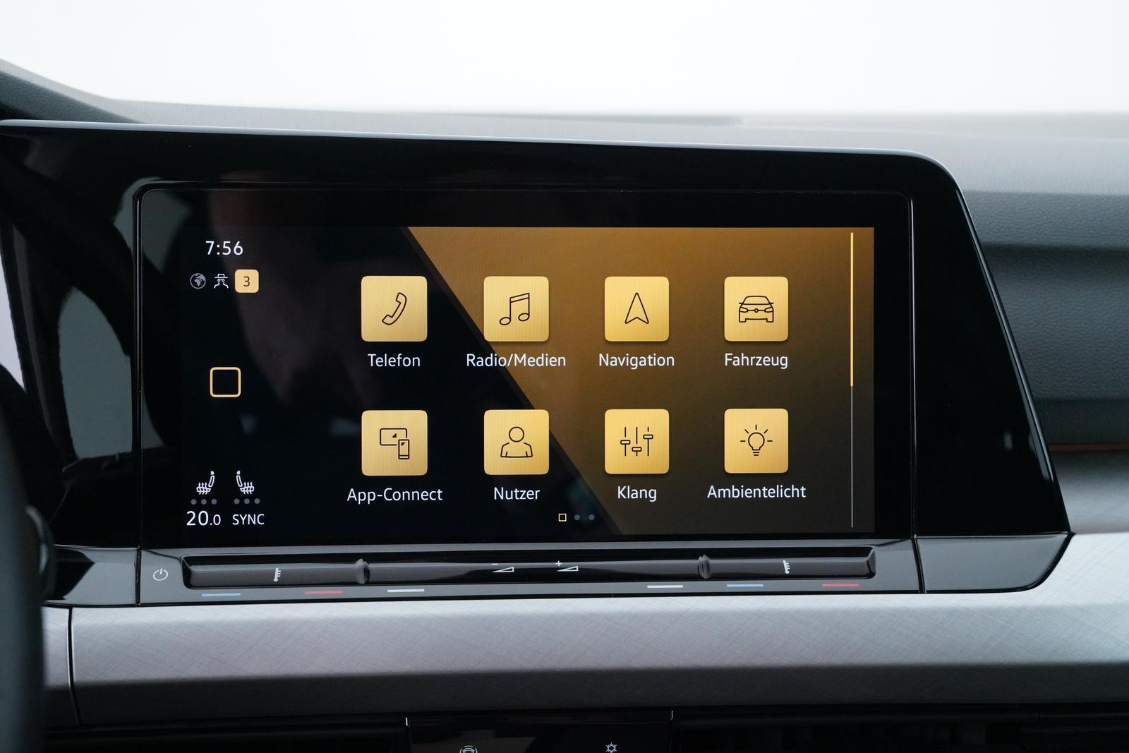 Volkswagen Golf LIFE 1.5eTSI DSG RÜCKFAHRKAMERA+HEAD-UP uvm, миниатюра 20