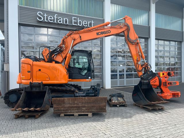 Kobelco ED160 BR-7 / nur 999h! / Woodcracker Löffelpaket