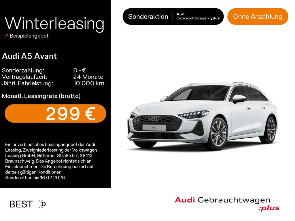 A5 Avant TDI*NAVI*LED*KAMERA*HUD*B&O*LEDER